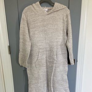 SUPER SOFT! Cozy, long, hooded, pullover robe!